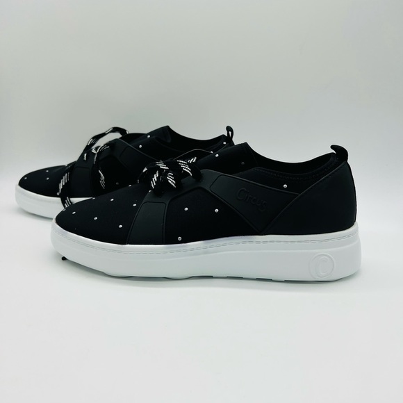 CIRCUS BY SAM EDELMAN WOMENS BLACK NEOPRENE SNEAKERS SIZE 11 - Picture 3 of 16